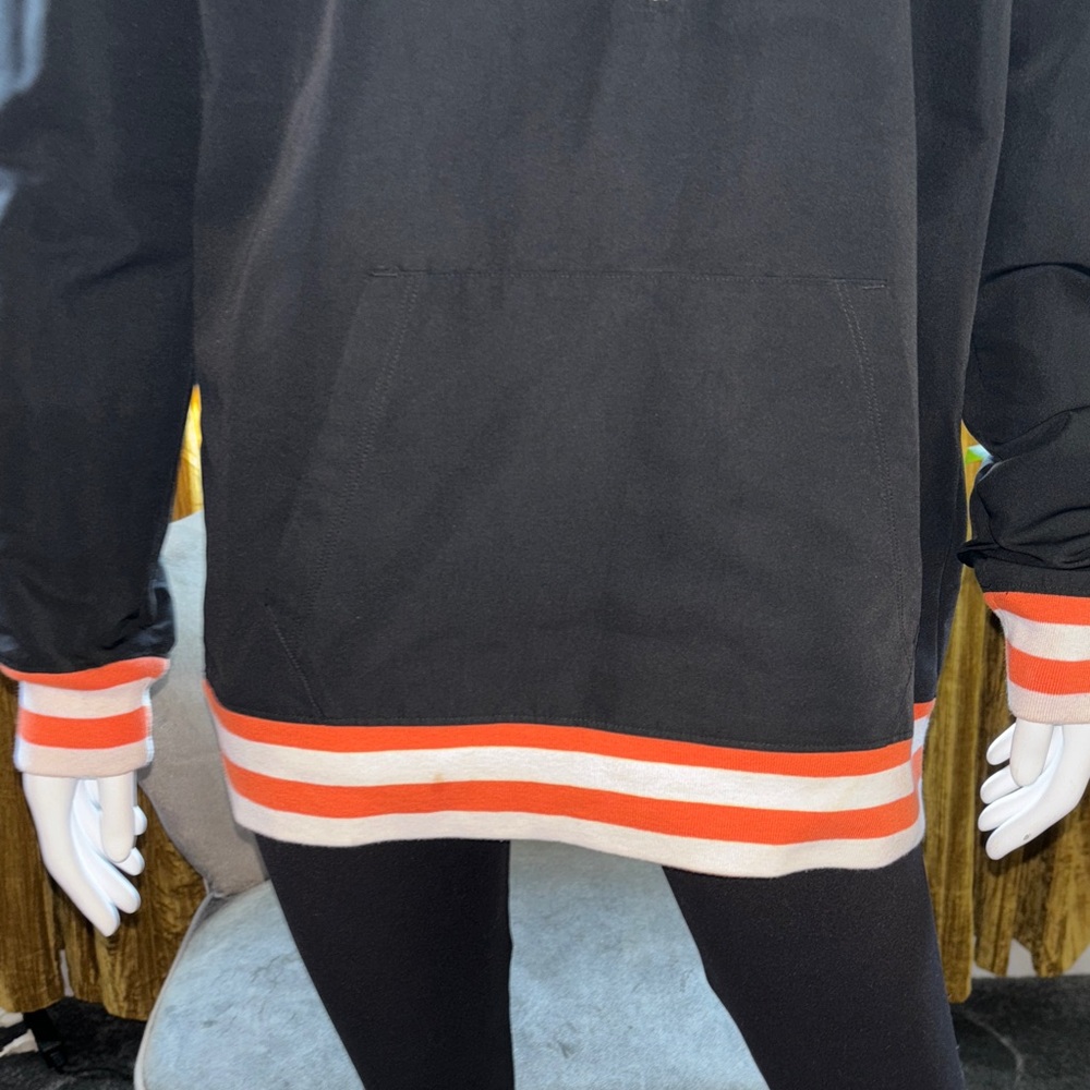 PINK Victoria's Secret Black & Orange SF Giants Zip-Up Hoodie - Picture 5 of 12